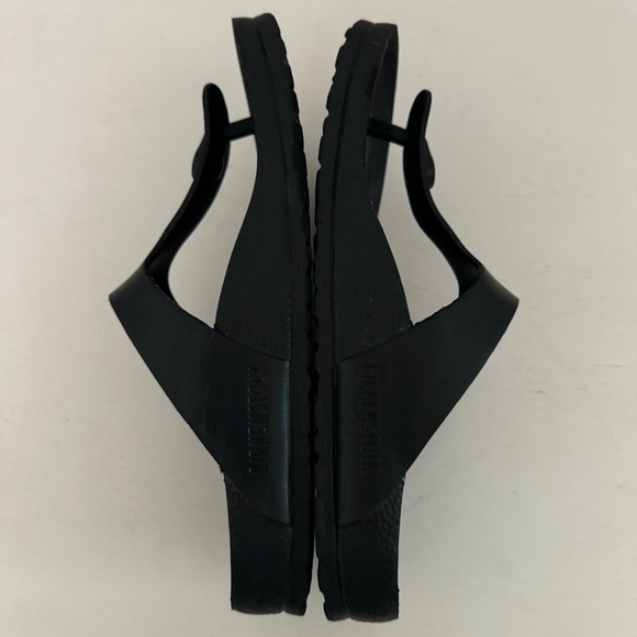 Birkenstock Gizeh Essentials EVA Black Thong Sandals Size 38 - Picture 5 of 9